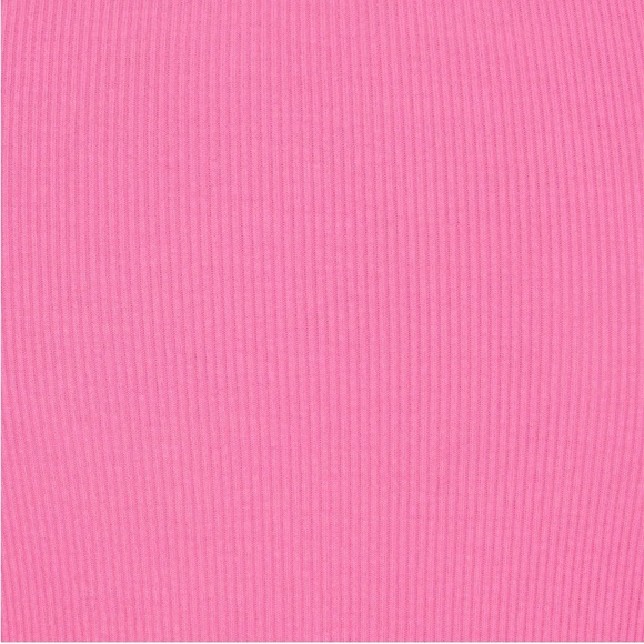 RARE skims sugar pink cotton rib tank dress - Picture 5 of 6
